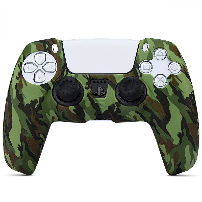 Силиконовый чехол PS5 для контроллера Sony Dualsense с профессиональными захватами