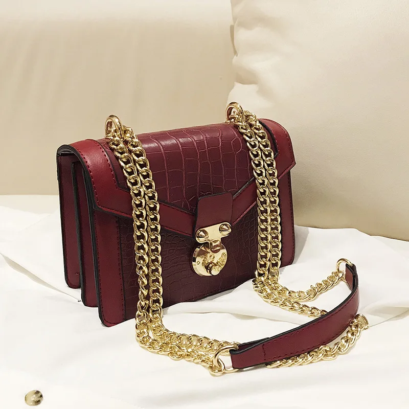 Женская сумка мессенджер из искусственной кожи с мелким клапаном женская узором