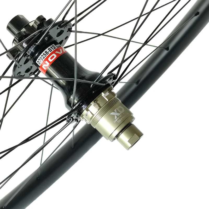 1350g 29er MTB XC 30 мм карбоновые повышающие колеса Глубокий клинчерный бескамерный