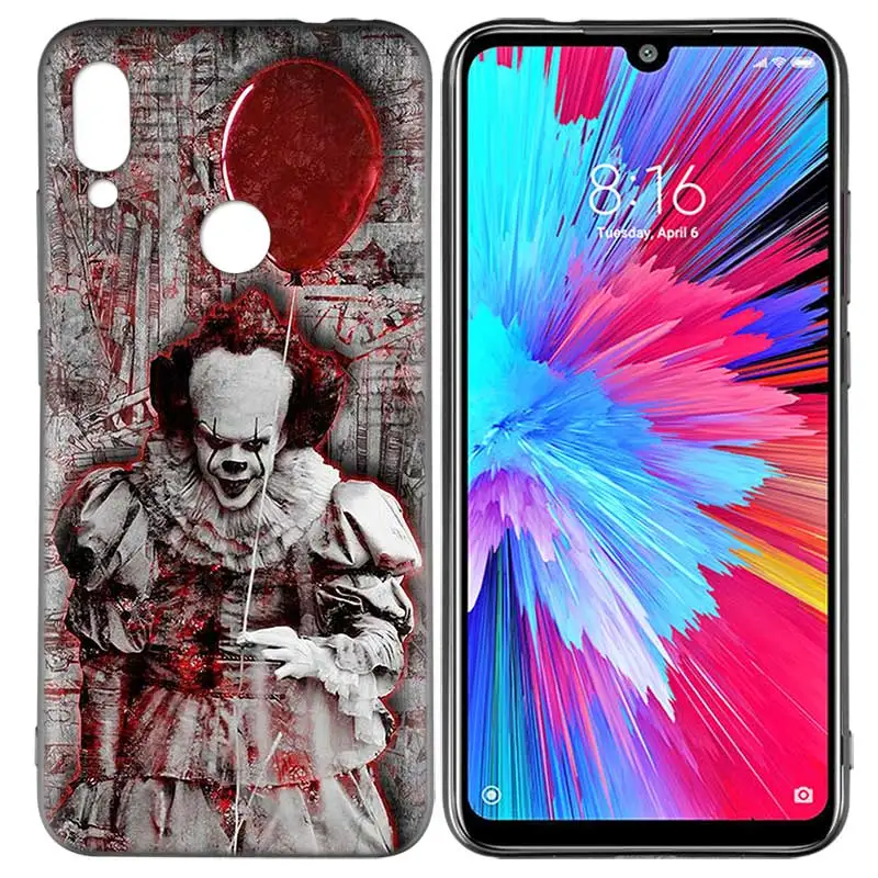 AX-009 Чехол Coque для Xiaomi mi 9 9T A3 Lite Red mi Note 7 K20 CC9e 6 5 7A 6A F1 Pro, чехол для телефона, чехол для телефона, чехол Pennywise Clown Horror - Цвет: AX-009