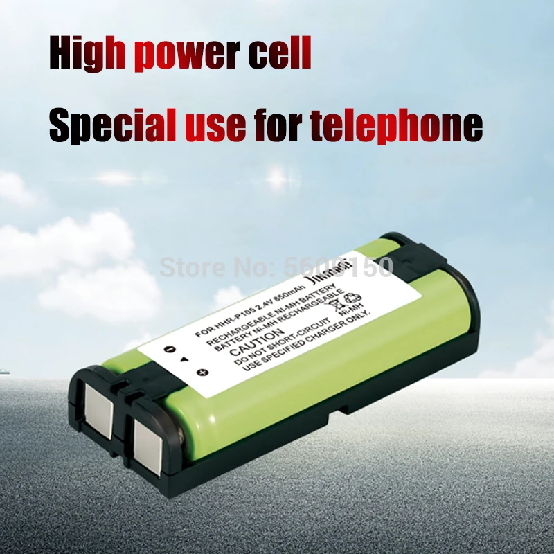 2 4v 850mah ni mh cordless phone rechargeable battery for panasonic hhr p105 kx242 kx2421 kx 2422 batt 105 cph508 free global shipping