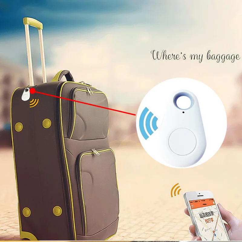 Домашние животные Смарт мини gps трекер Водонепроницаемый Bluetooth ABS Tracer собака