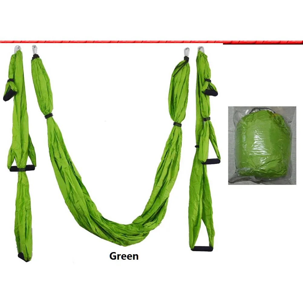 

6-handle non-elastic outdoor leisure aerial yoga hammock accessories anti-gravity