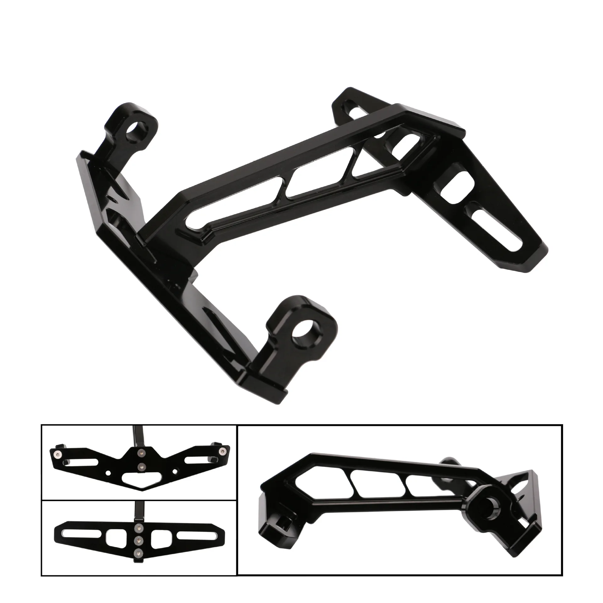 

Motorcycle Refitting Accessories Msx125 Huanglong 300 Blue Dragon Steering Light License Plate Frame License Plate Frame