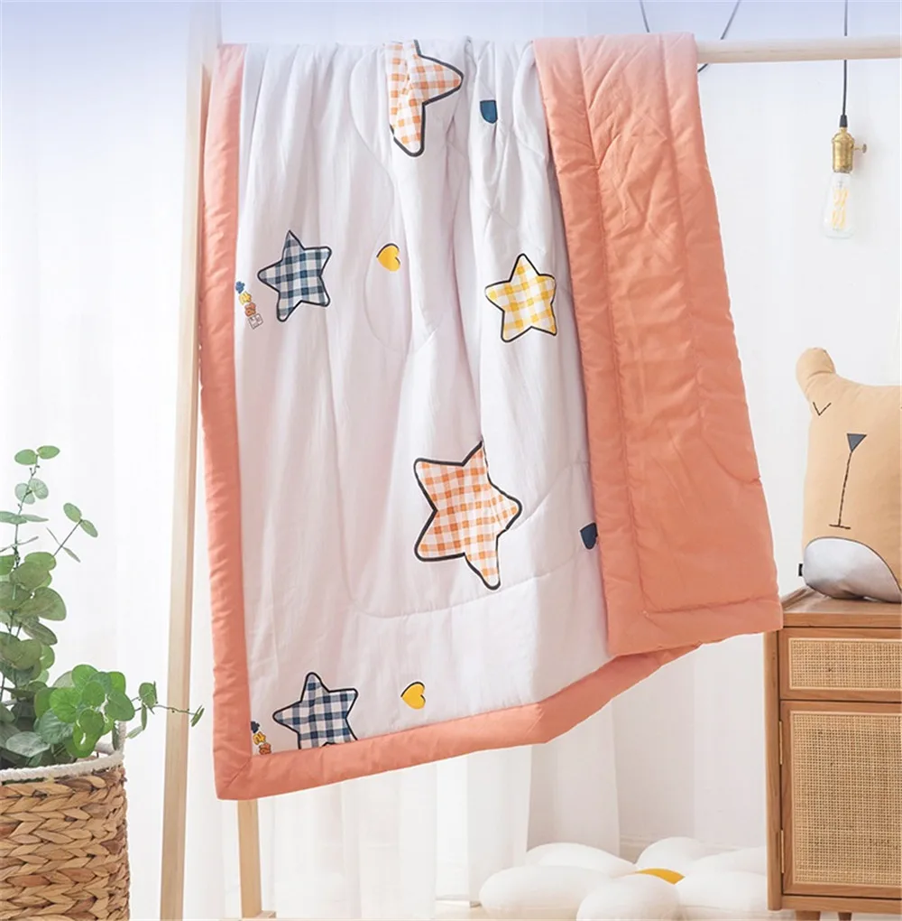 Одеяло детское летнее с героями мультфильмов мягкое тонкое | Дом и сад