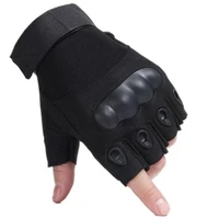 motorcycle half finger training wrist sports fitness gloves with non slip rubber pad bike cycling head protect