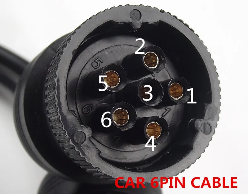 Диагностический инструмент OBD2 интерфейс грузовик y кабель 16Pin гнездо до 6pin J1939 и