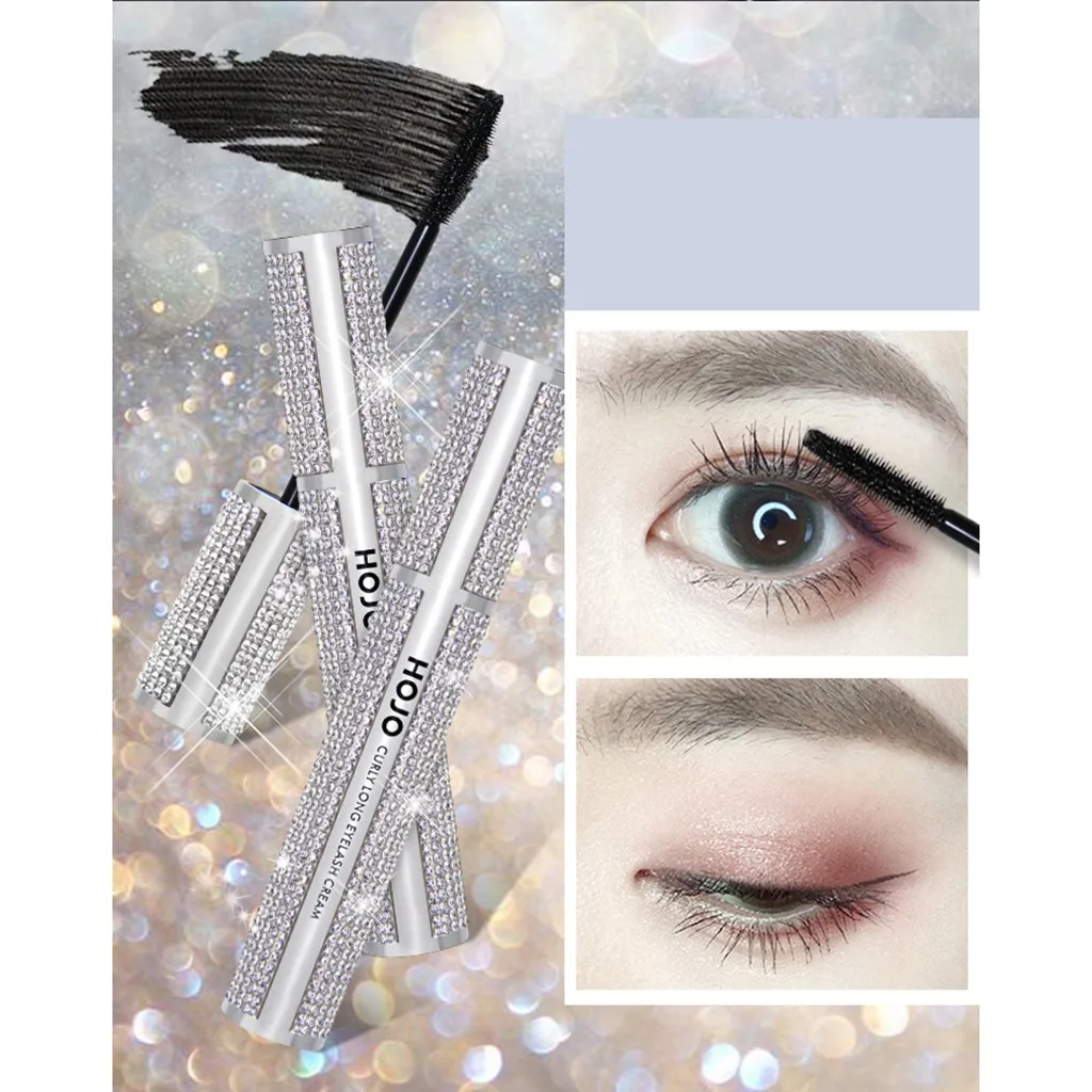 2019 Black Color new Mascara Waterproof Eye Lashes Long Curling Eyelashes Growth Makeup tool JZ814 |
