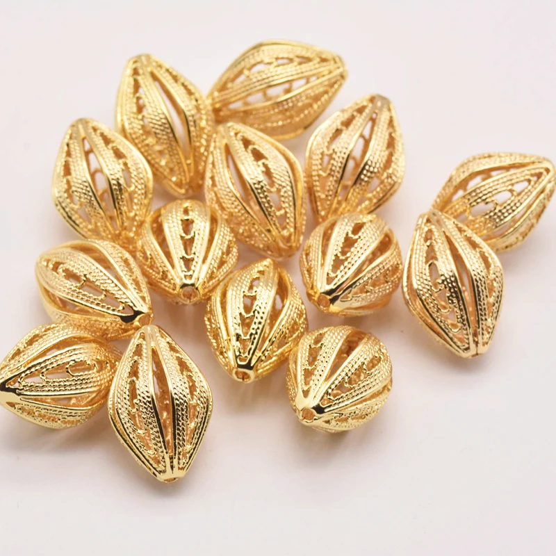 

2 Pcs/Lot 20mm*13mm Starlight Sandstone 18K Brass Gold Plated Women Pendants Fine Fashion Earrings Jewelry Accessories JA0085