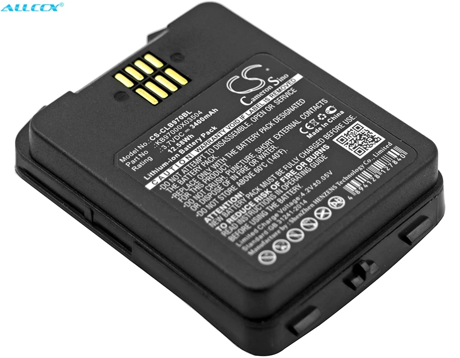 Аккумулятор Cameron Sino на 3400 мА · ч KB97000X03504 для CipherLab 9700 | Электроника