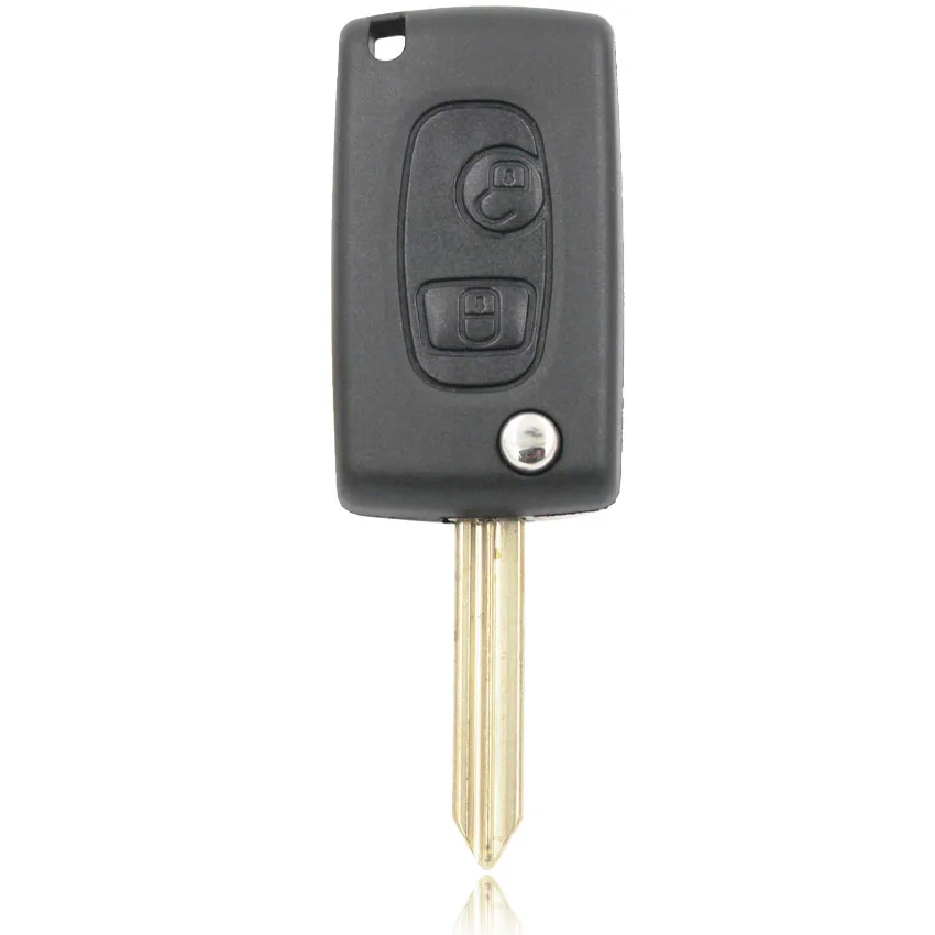 2 кнопки Модифицированная откидная оболочка ключа дистанционного управления SX9