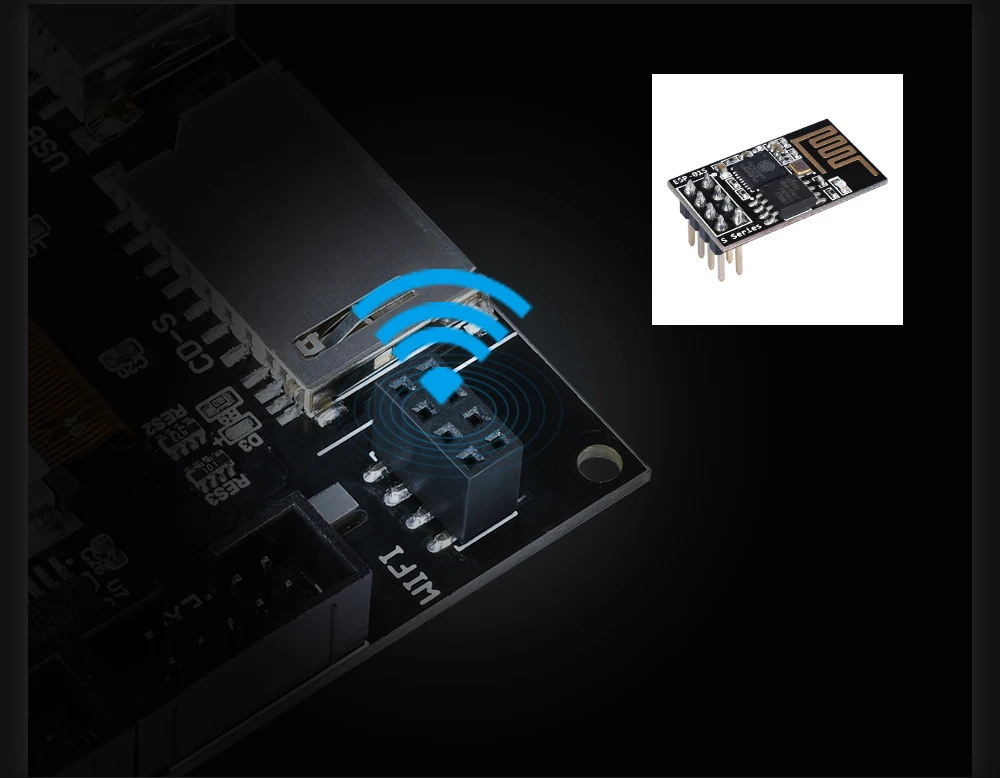 BIGTREETECH СКР мини E3 32 бит Управление доска E3 DIP TFT35-E3 V3.0 Сенсорный экран WI-FI модуль для Эндер 3/5 3D-принтеры Запчасти