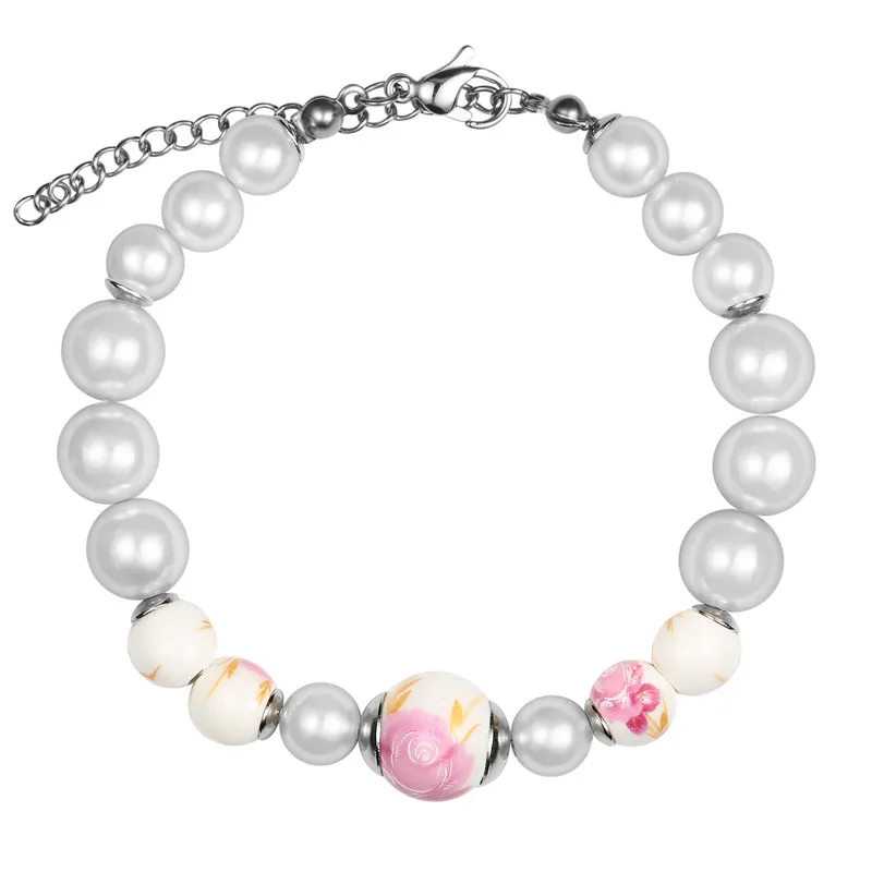 Лучшие друзья подарок для детей имитация жемчуга браслет женский геометрический