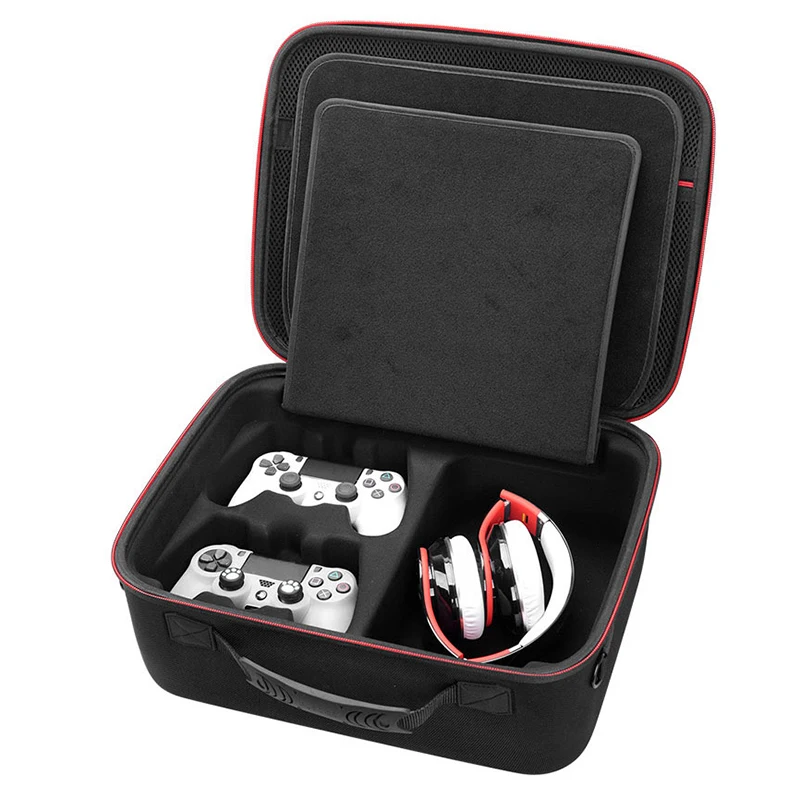 Новейшая PS4 Slim EVA жесткая Взрывозащищенная сумка чехол для переноски защитная с