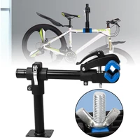 bike bicycle cycling bench mount repair rack workstand carbon steel adjustment quick release clamp for mtb road bicycles