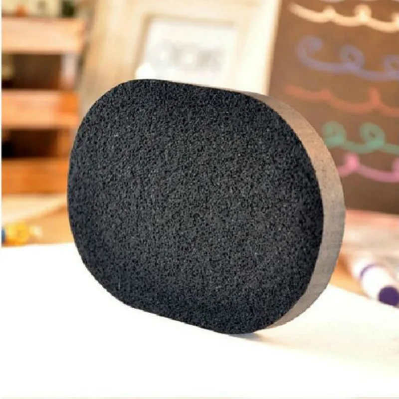 Экологичная натуральная черная губка для лица и тела Губка из бамбукового угля