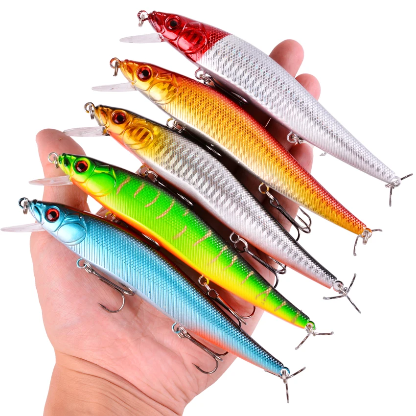 1 шт. 14 см 22 7 г Topwater воблер 3D приманка для рыбалки с глазками гольян жесткая 3