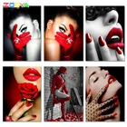 5D Diy сексуальные женские Алмазные картины, отделка стразами, красивая мозаика, алмазная картина, вышивка, домашний декор 4Jh25