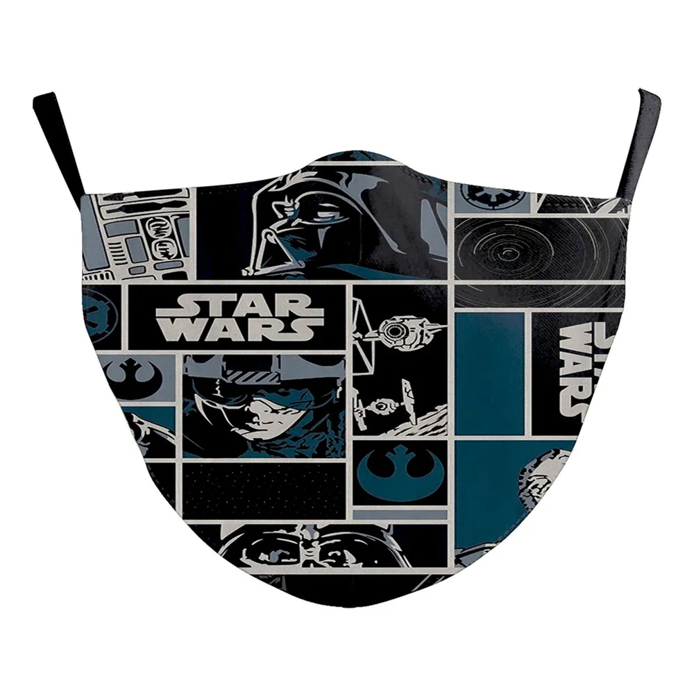 American comic book Boba Fett Miles Morales Cosplay Kids Face Mask Dustproof Adult Masks | Аксессуары для одежды