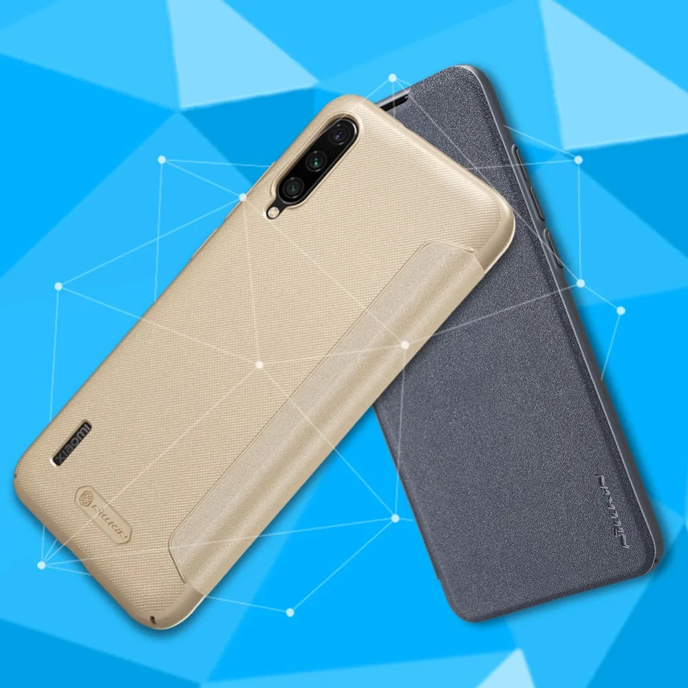 Для Xiaomi mi A3 CC9E mi A2 mi A2 mi 6X NILLKIN блестящий роскошный флип-кожаный чехол для телефона для Xiaomi mi A3 mi A3 CC9E чехол