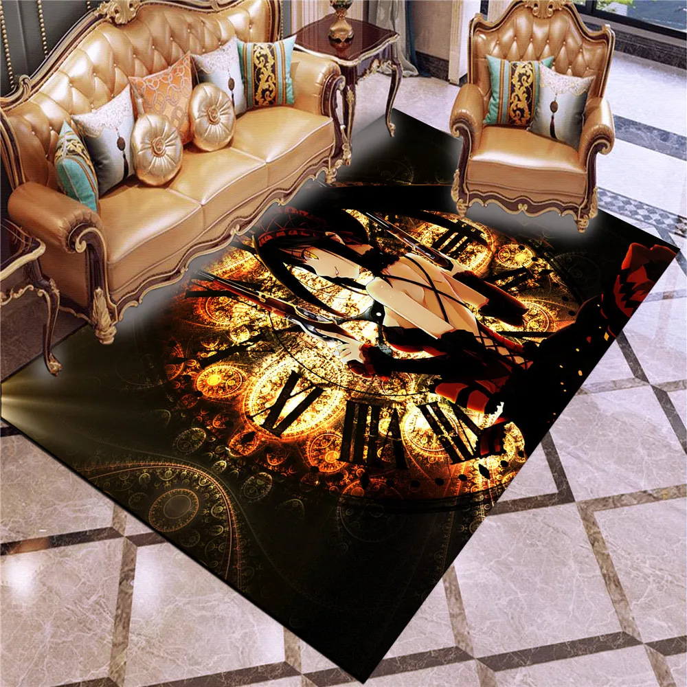 

Digital Print Carpet Anime DATE A LIVE Rug Cartoon Kids Bedroom play Floor Mat Living Room Carpets For Outdoor Kids Boys Rugs