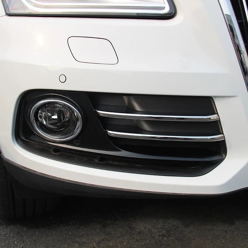 WELKINRY Автомобильная крышка для Audi Q5 2013 2014 2015 2016 ABS Хромированная передняя фара