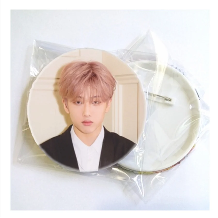 Kpop NCT значок мечты для кронштейн одежды мы бум Jaemin Jeno мода нагрудные булавки брошь кнопка - Окраска металла: Jisung
