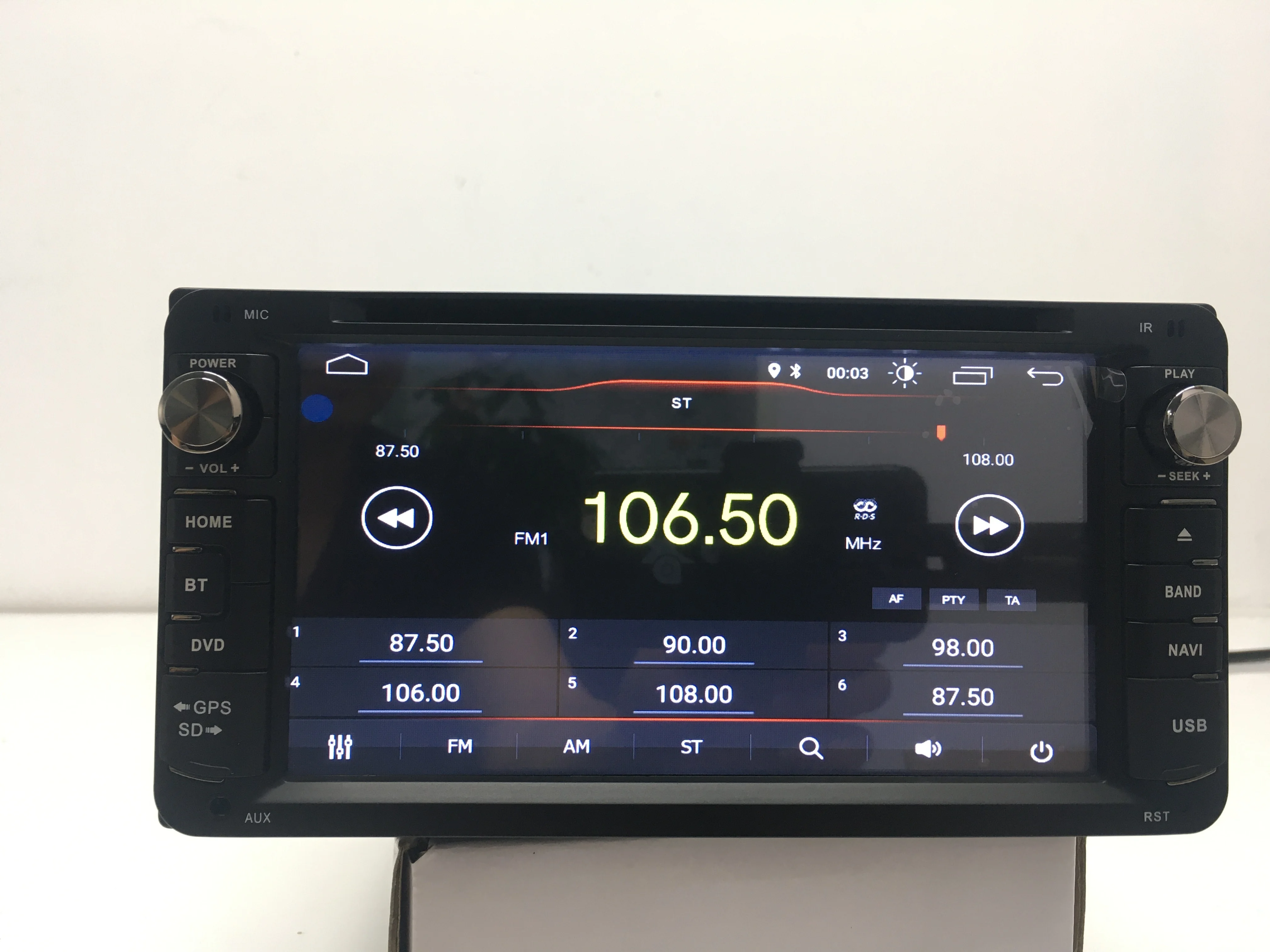 Универсальная автомобильная стереосистема 6 95 дюйма с TPMS для автомобилей android 10 2