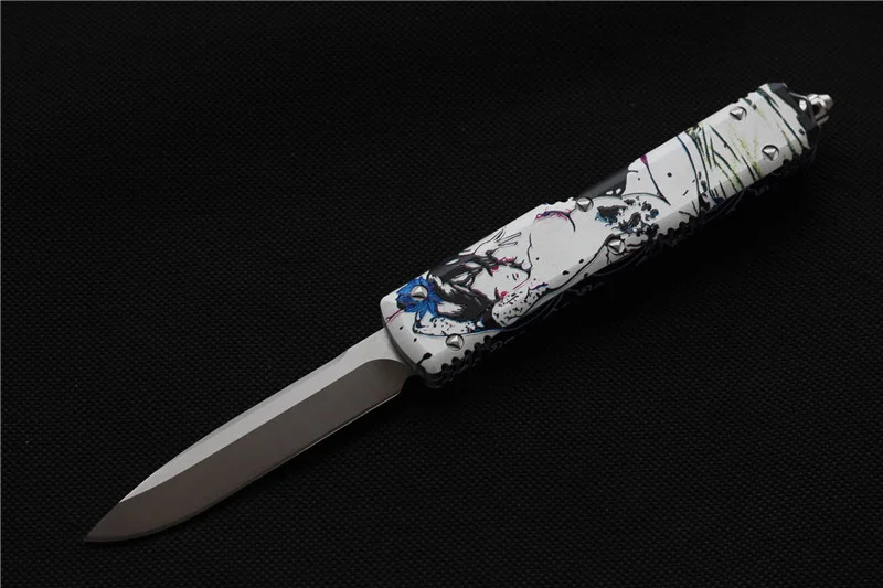 A MK однократный нож D2 Blade 6061-T6 aluminu ручка 60HRC Открытый охотничий нож выживания тактическая коллекция подарок EDC инструмент ganzo - Цвет: A