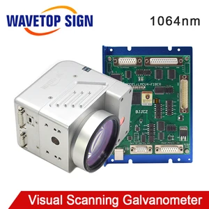 Циклический гальванометр 1064 нм + камера + программный ключ + USB-карта лазерной маркировки цифровой сигнал XY2-100Protol лазерного пятна менее 10 мм