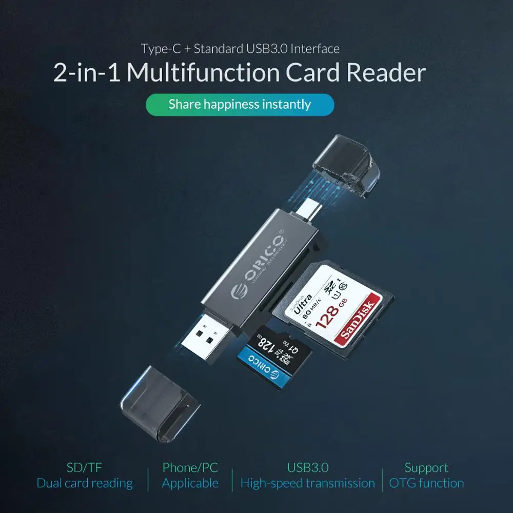 Устройство для чтения карт памяти USB 3 0 Type C на SD Micro TF|micro sd card reader|memory readersd reader |