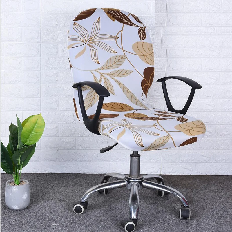 style5 New Arrival Stretch Seat Arm Chair Cover Elastic Office Chair Cover Spandex Chair Slipcover Seat Cover for Computer Chair Case - Цвет: style5