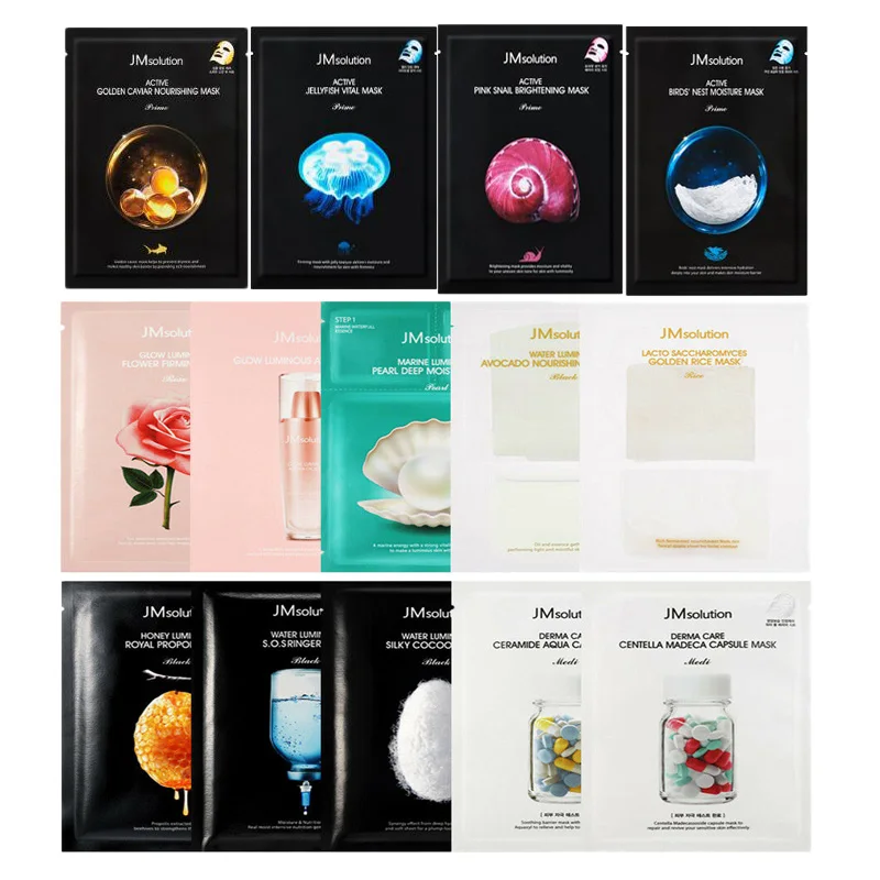 

Holika Holika Pure Essence Mask Sheet 1pcs Face Mask Whitening Moisturizing Anti Wrinkle JM Solution Facial Mask Korea Cosmetics