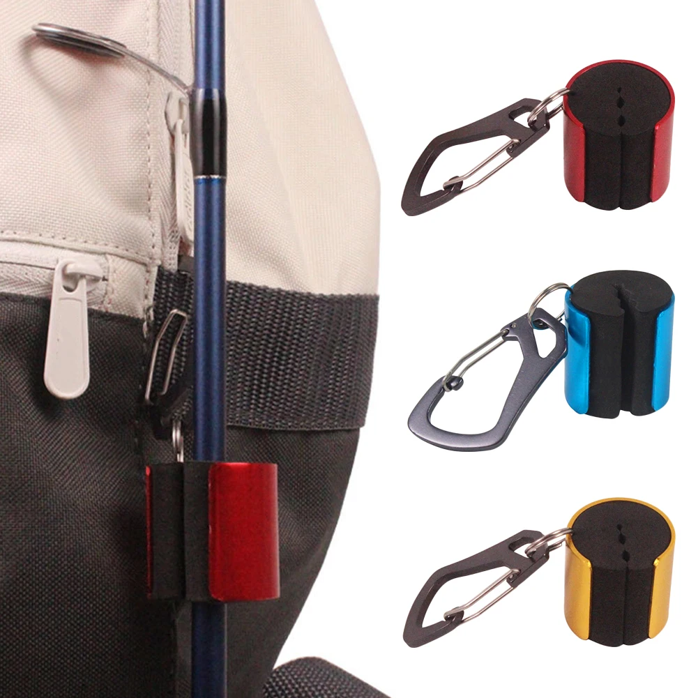 

Fishing Rod Holder Clip Waist Belt Holder Support Wearable 360 Degree Fishing Rod Holder Stand Up Pole Holders Fish Accessories