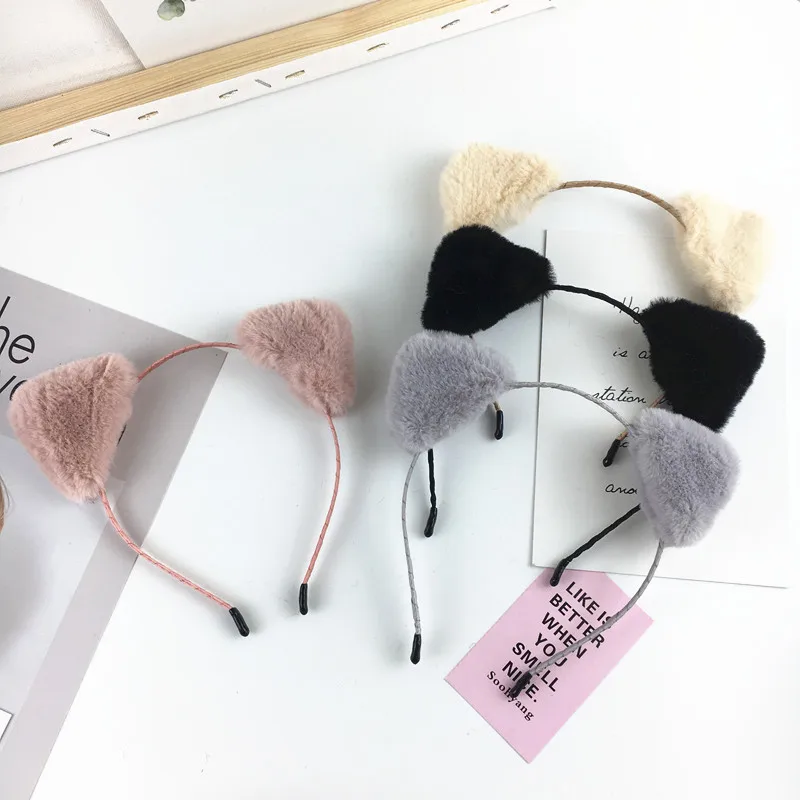 1 шт. милые детские резинки для волос с кошачьими ушками аксессуары модные