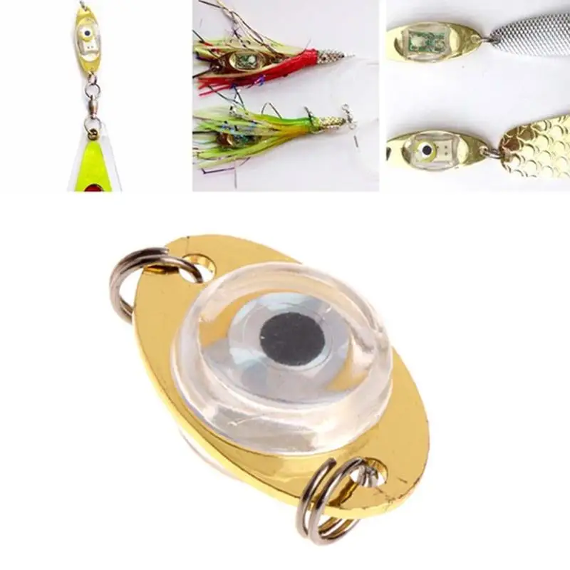 1 шт. Мини светодиодный водонепроницаемый светильник для рыбалки подводная ловля