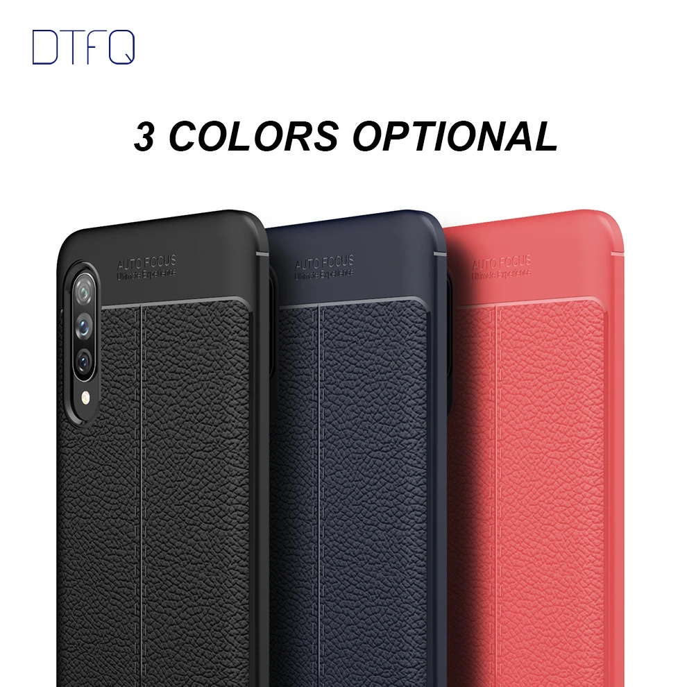 DTFQ кожаный силиконовый чехол для Samsung Galaxy A50 A40 A30 A20 A10 A60 A70 A90 5G A40s A50s A70s A20s A10e |