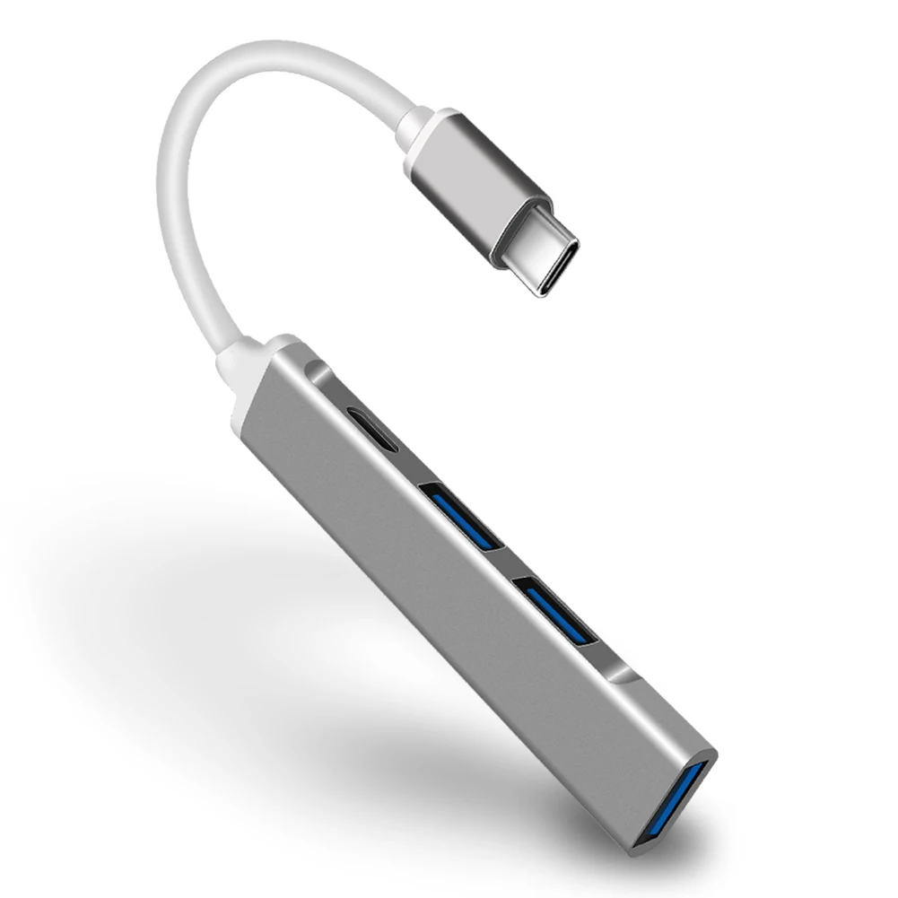 10 Вт 4 в 1 Type-C HUB USB 3 0 2 Multi порта Многофункциональный разветвитель Type C адаптер OTG для