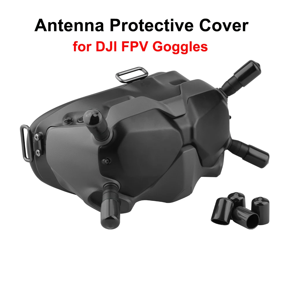 

4pcs Antenna Protective Cover for DJI FPV Goggles Antenna Anti-collision Anti-scratch Protective Sleeve Case Drone Accessory