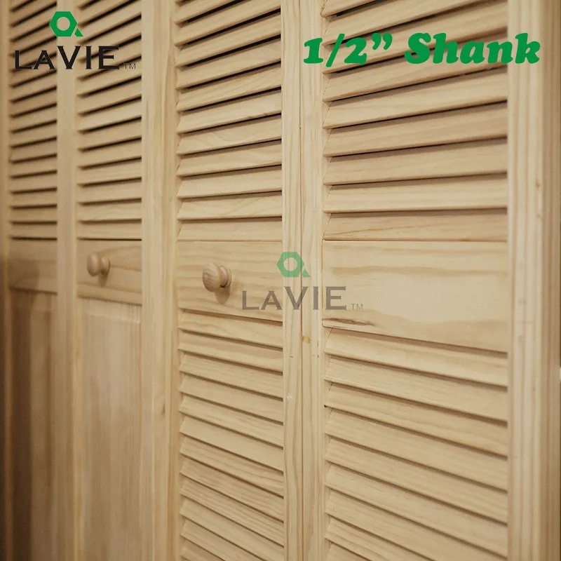 LAVIE 1 шт. 12 мм 1/" хвостовик лепестковый затвор стиль маршрутизатор бит Лувр Фрезерный резак для дерева дверь нож деревообрабатывающий инструмент