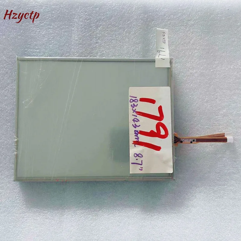 

8.7 inch 4-wire resistive touch screen digitizer sensor glass panel 183*143 mm touch screen 183x143mm