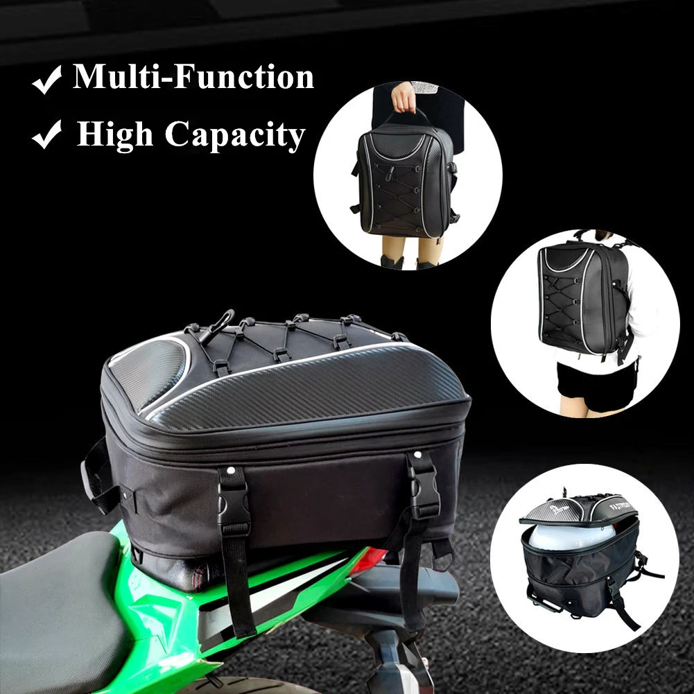 Водонепроницаемый рюкзак для мотоциклиста Mochila Moto сумка на заднее сиденье