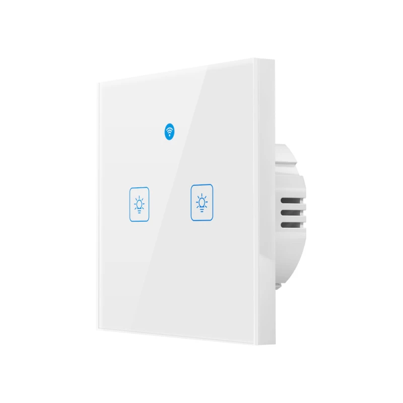 Приложение EWeLink WiFi умный светильник переключатель стеклянная панель сенсорный