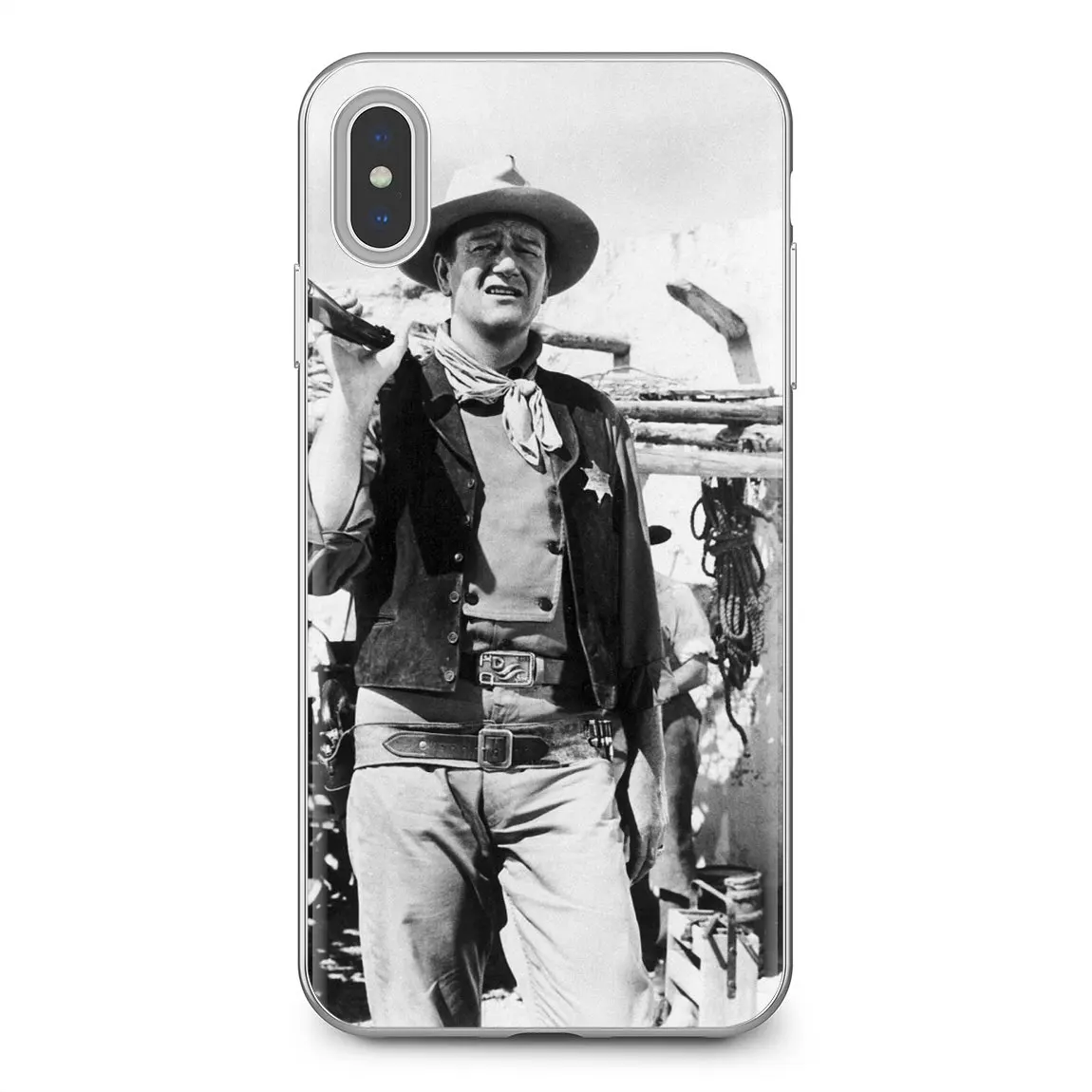 Силиконовый корпус Джон Уэйн ездить его ковбойский редкий для Huawei G7 G8 P7 P8 P9 P10 P20 P30