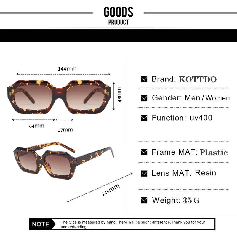 

2021 Brand Design Classic Vintage Women Sunglasses Luxury Fashion Men Sun Glasses Square Transparent Plastic Glasses Uv400