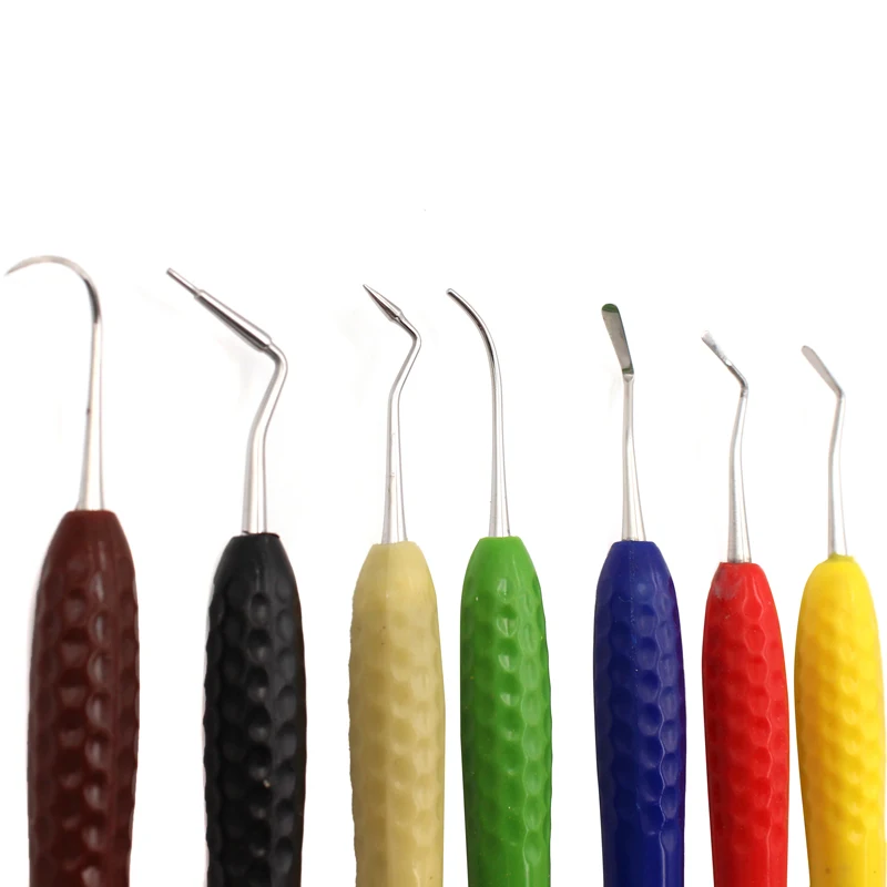 

Dental Resin Filler Aesthetic Restoration Kit Fit For Resin Knife Plastic Dresser With Silicone Handle Dentistry Tools