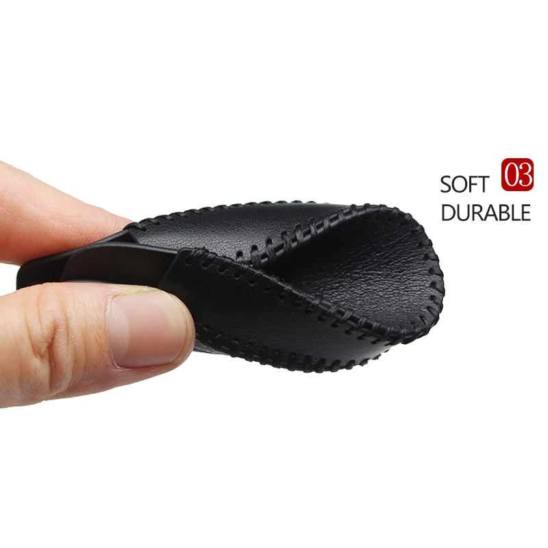 

High Quality Leather Key Walter For Peugeot 108 206 207 208 301 307 308 2008 3008 4008 Car Key Parts Skin Shell Car Styling