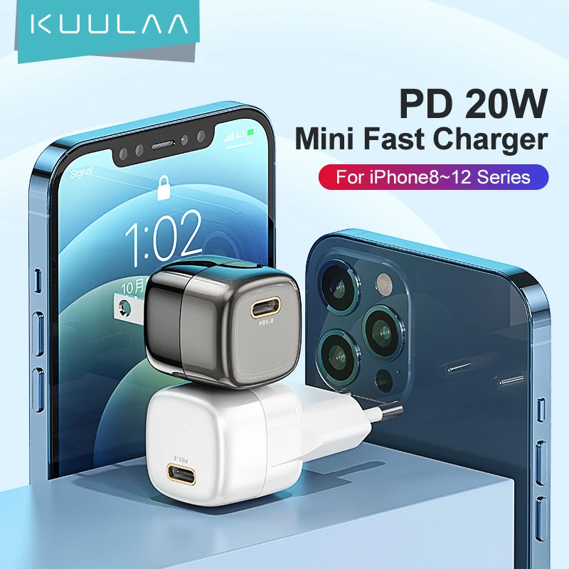 Зарядное устройство 20 Вт с Европейской/американской вилкой быстрое зарядное USB