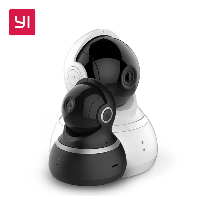 Купольная IP-камера YI 1080P беспроводная система видеонаблюдения с углом обзора 360