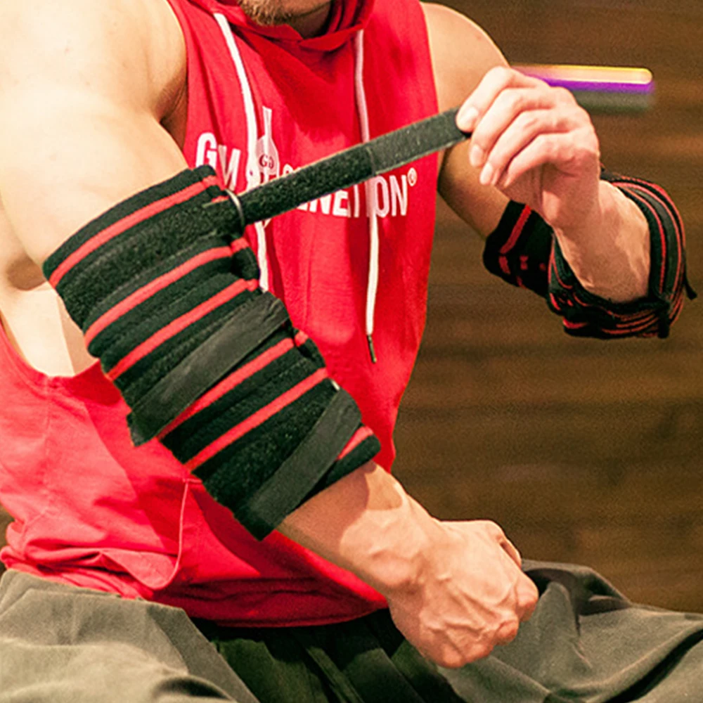 Защитная повязка FDBRO для фитнеса 1 пара|Налокотники и наколенники| |